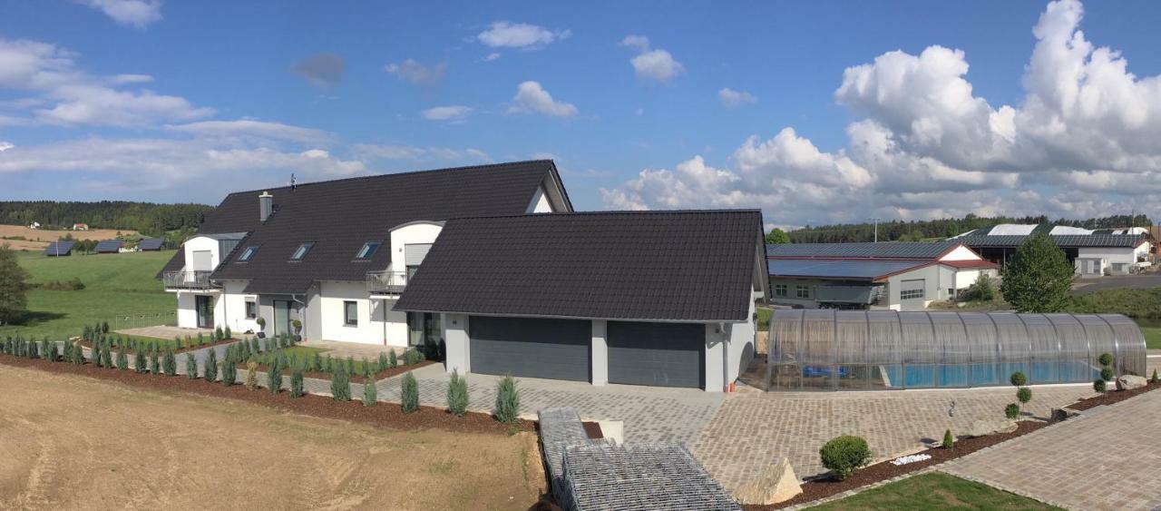 Landhaus Ferienwohnungen Mit Pool Und Wellness Neukirchen-Balbini Екстер'єр фото